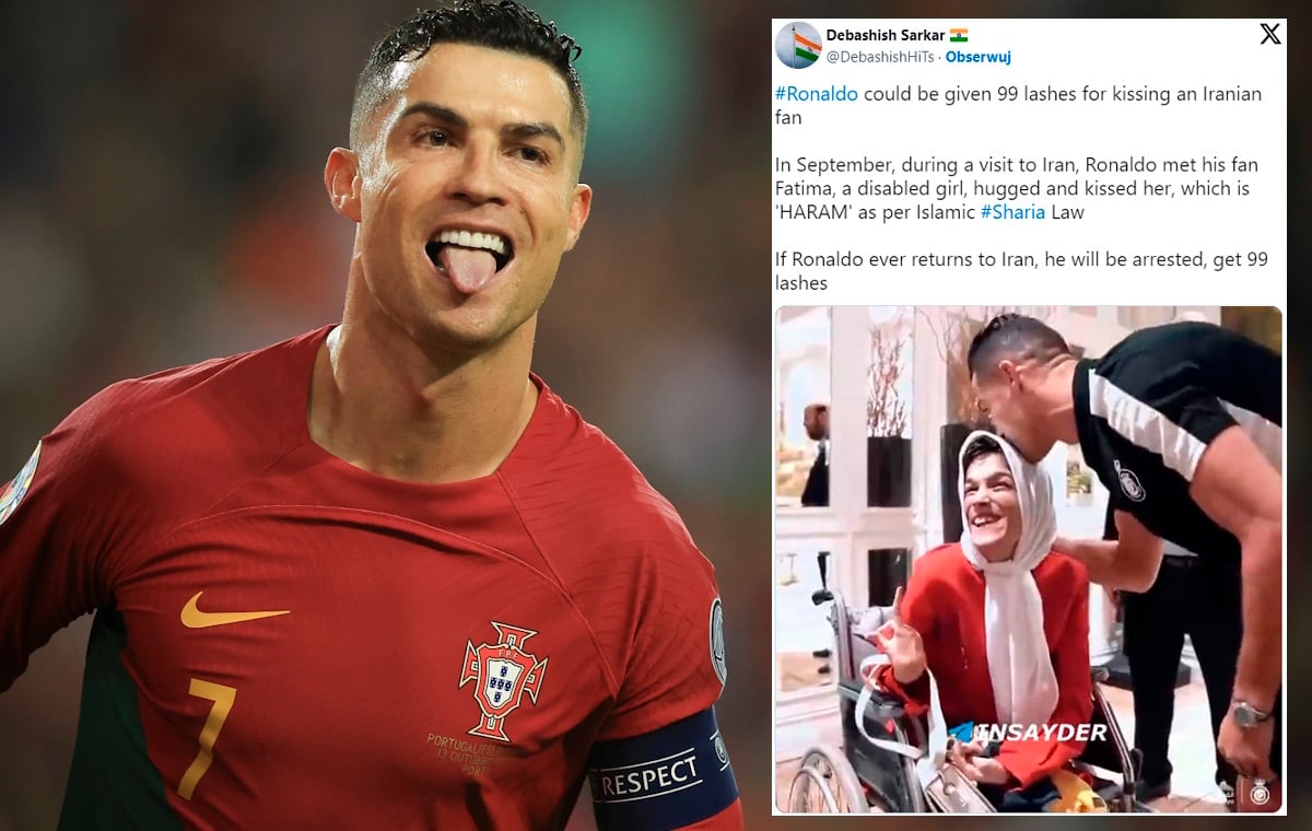 Ronaldo ameaça Kara Chłosty por Cudzołóstwo?  As autoridades explicam