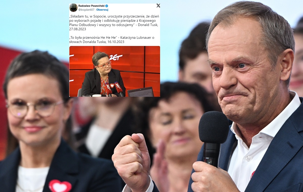 That’s how much Tusk’s promises are worth! Does the leader of the Civic