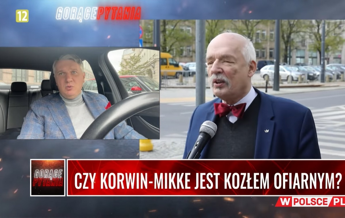 TYLKO U NAS. Wipler: Korwin mówi rzeczy niewytłumaczalne