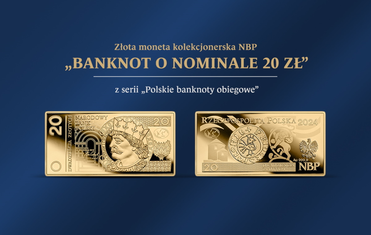 Nowa złota moneta kolekcjonerska NBP