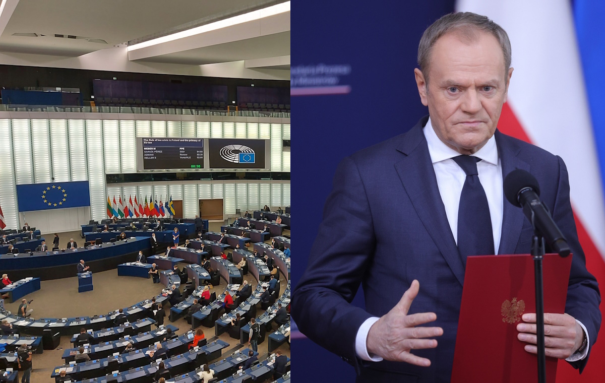 OUR NEWS.  There will be no Donald Tusk speech at the EP session!