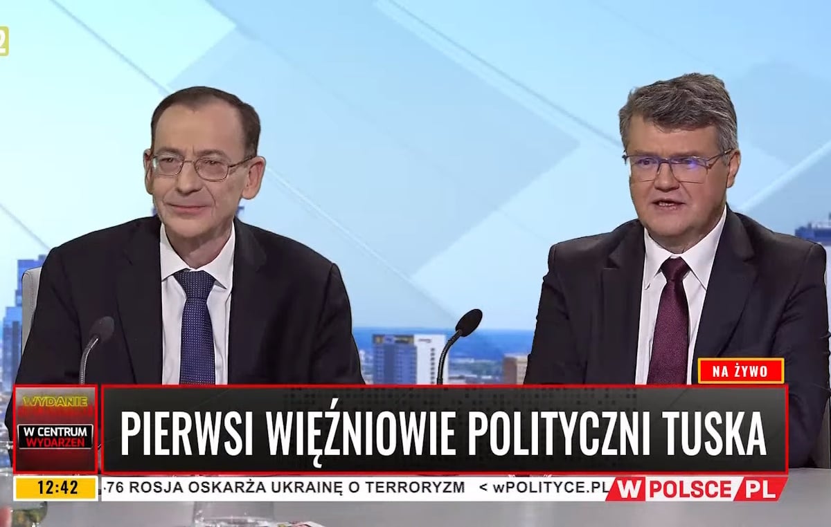 RELACJA. Maciej Wąsik i Mariusz Kamiński w Telewizji wPolsce