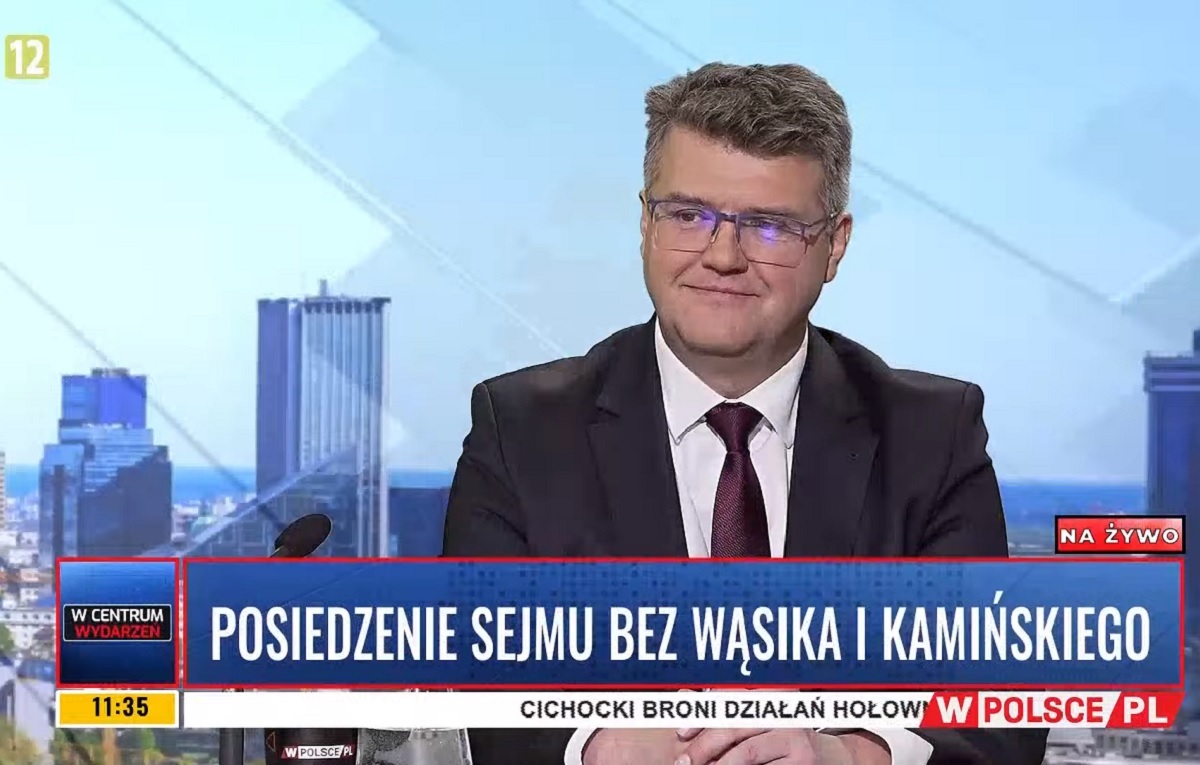 Poseł Wąsik: Ogromny strach marszałka Szymona Hołowni