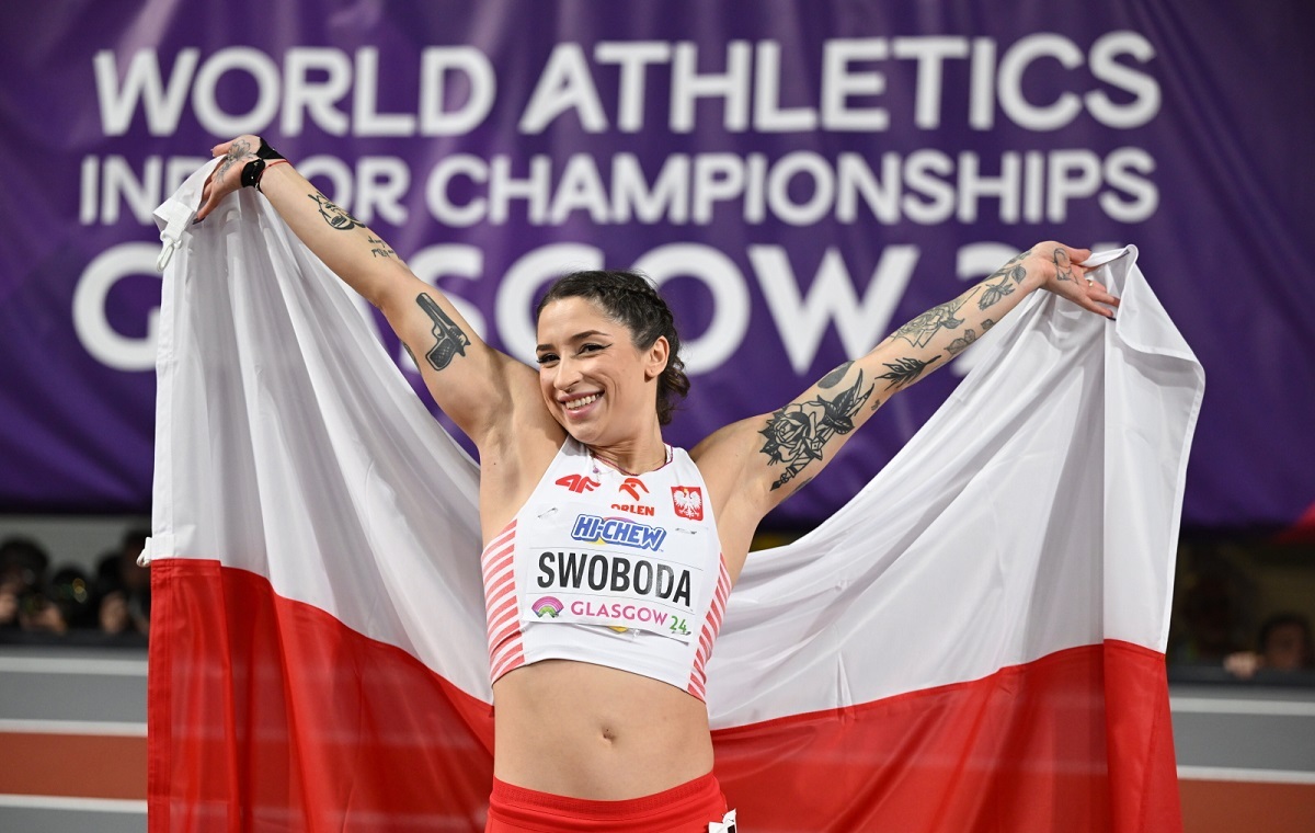 Ewa Swoboda is the vice world indoor champion in the 60 m dash!