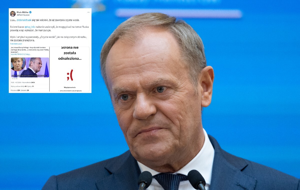 Self-censorship at TVP. “Tusk is angry because the water is boiling”