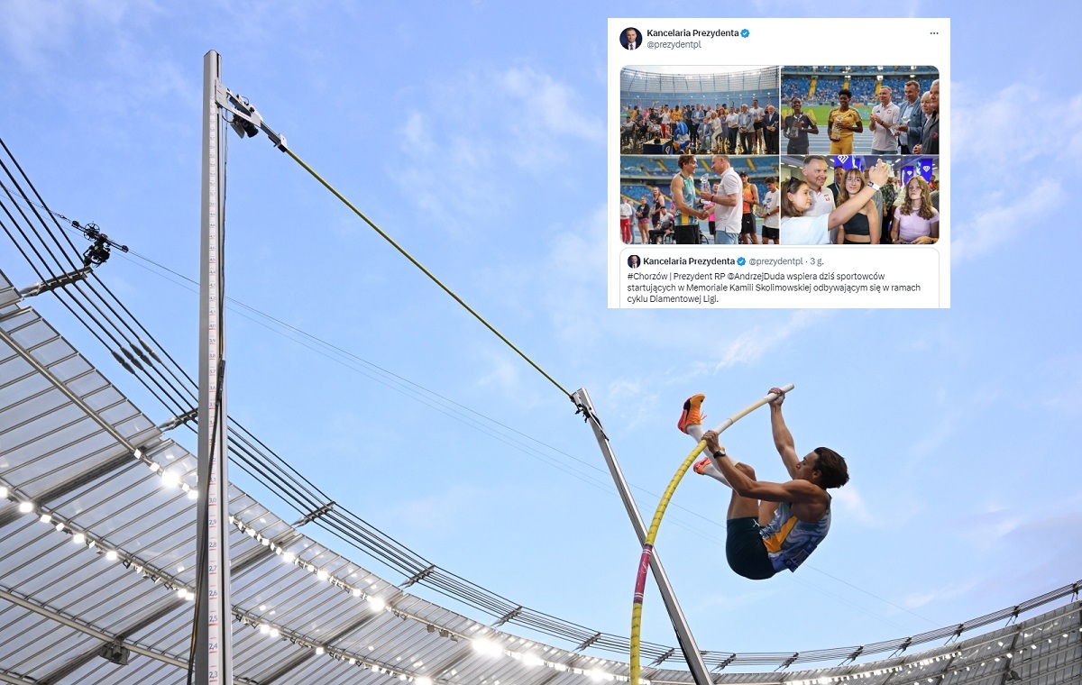 Two world records in Chorzów. The president is in the stands