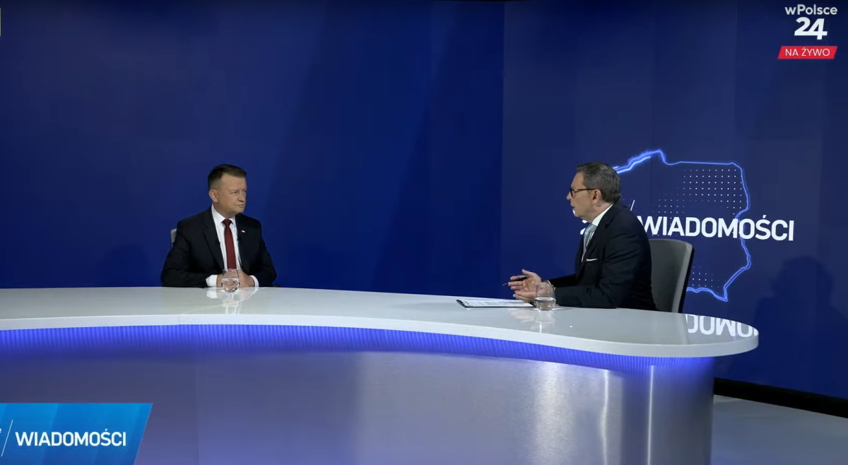 ONLY WITH US. Mariusz Błaszczak: Donald Tusk demands blood
