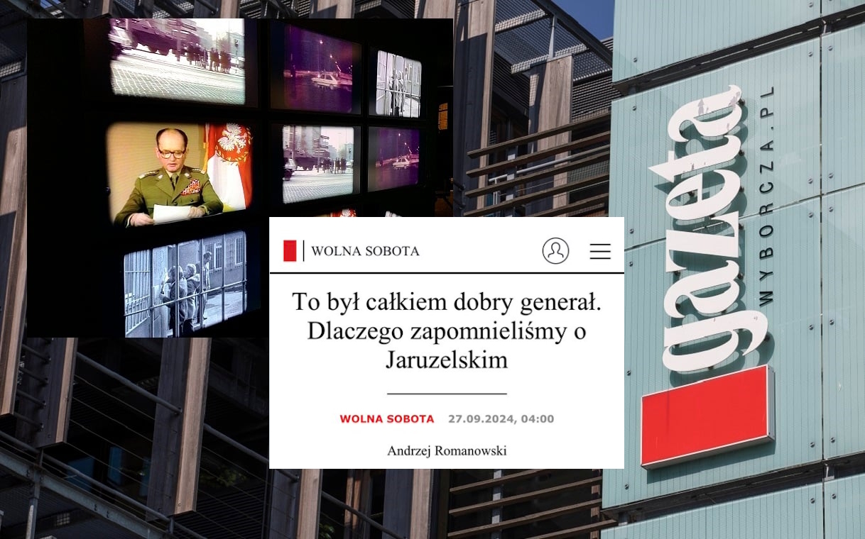 Kiedyś publikowali list Putina, dziś wybielają Jaruzelskiego