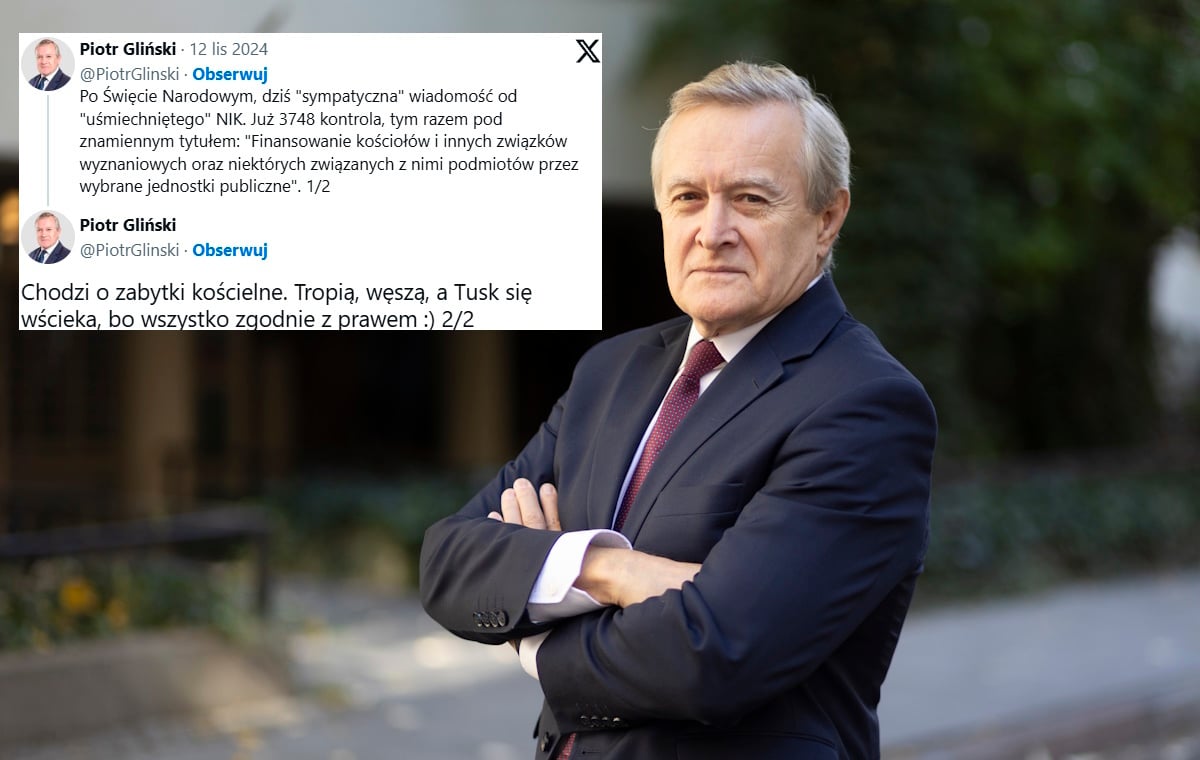 Kolejna kontrola NIK w MKiDN. Gliński: Tusk się wścieka