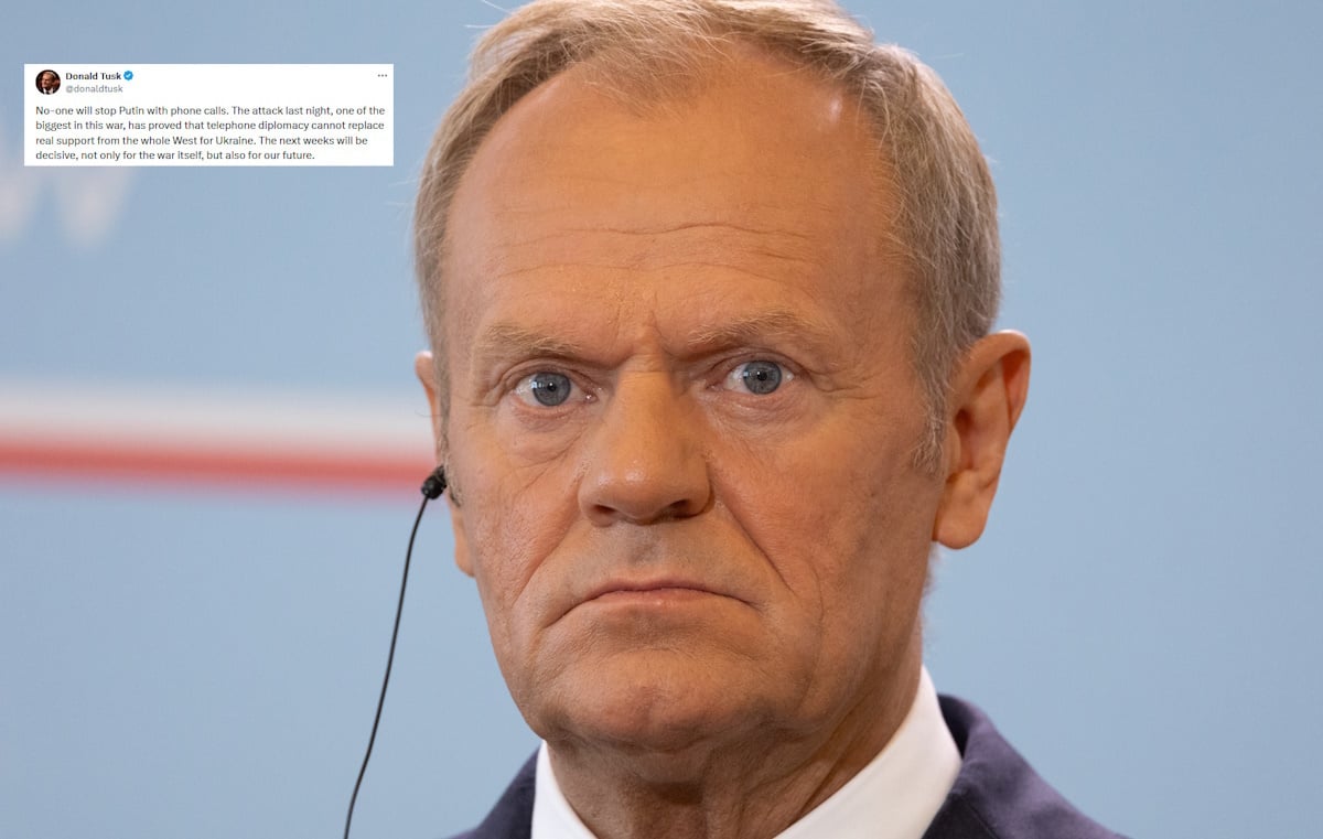 W co on gra? Dziwaczny wpis Tusk o wojnie