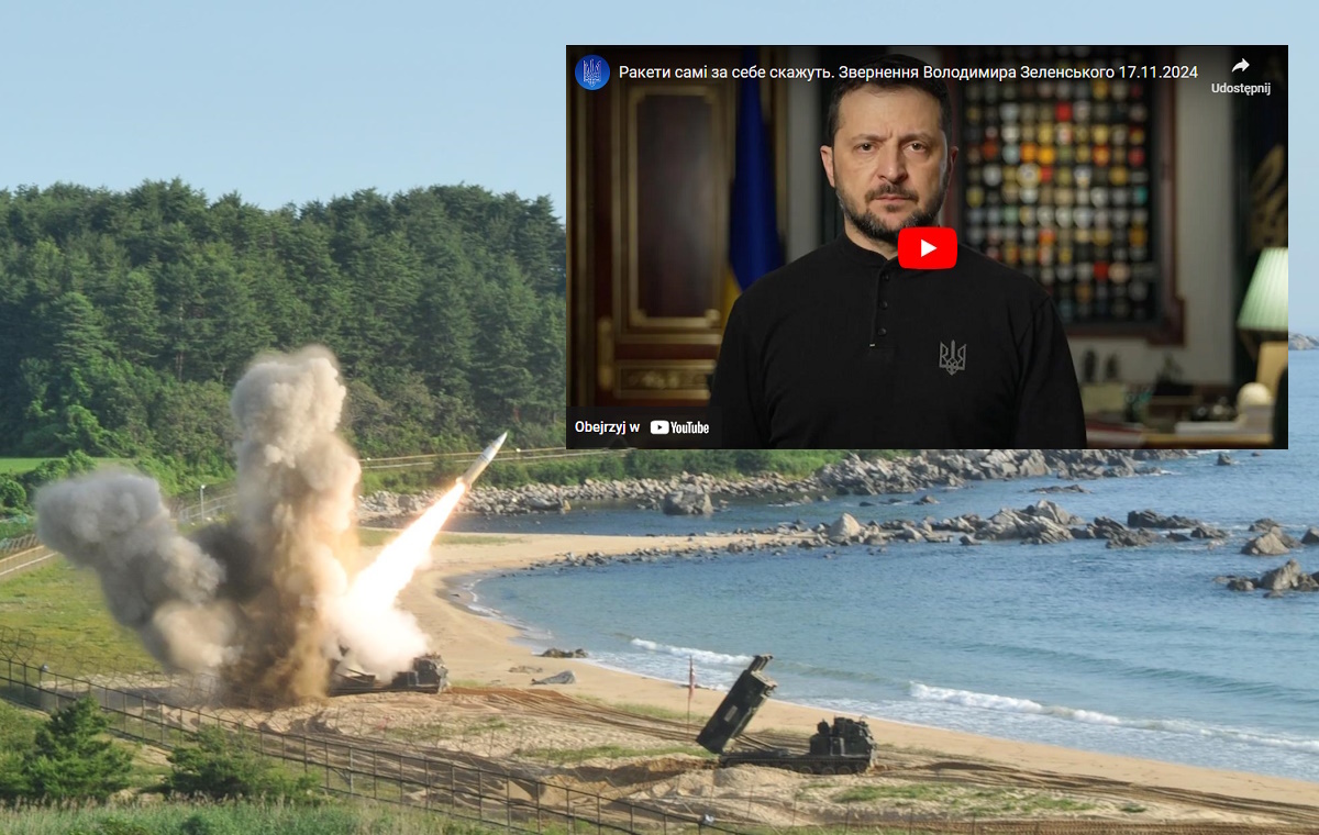 Biden zezwolił na ATACMS? Zełenski: Rakiety same przemówią