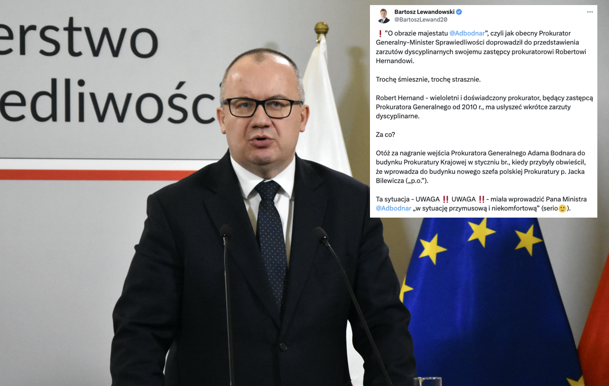 Bodnar ściga prok. Hernanda za "obrazę majestatu"!