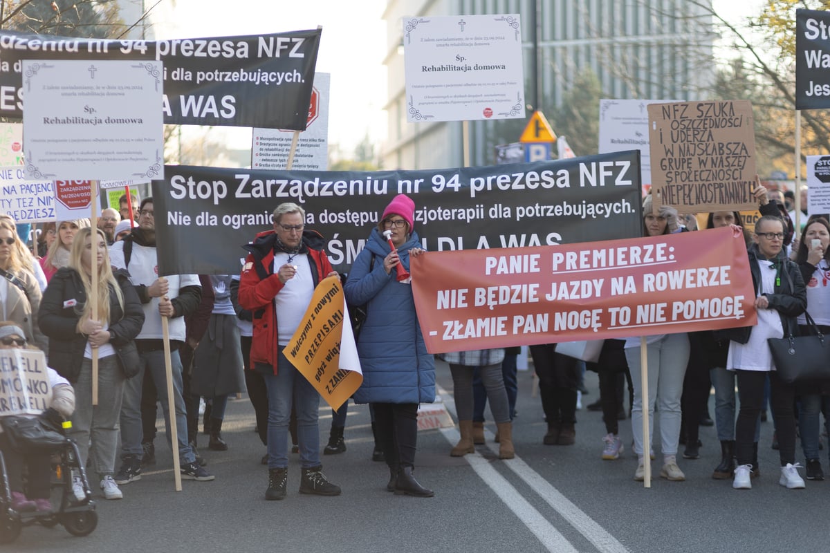 KIF stanęła po stronie protestujących fizjoterapeutów