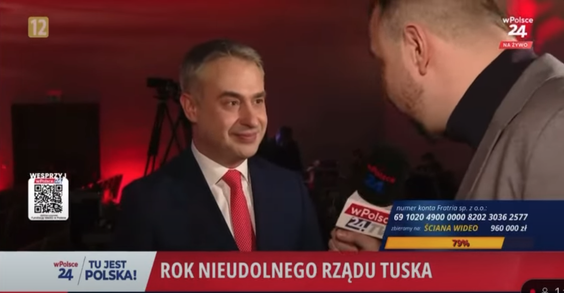TYLKO U NAS. Gawkowski atakuje Telewizję wPolsce24.pl