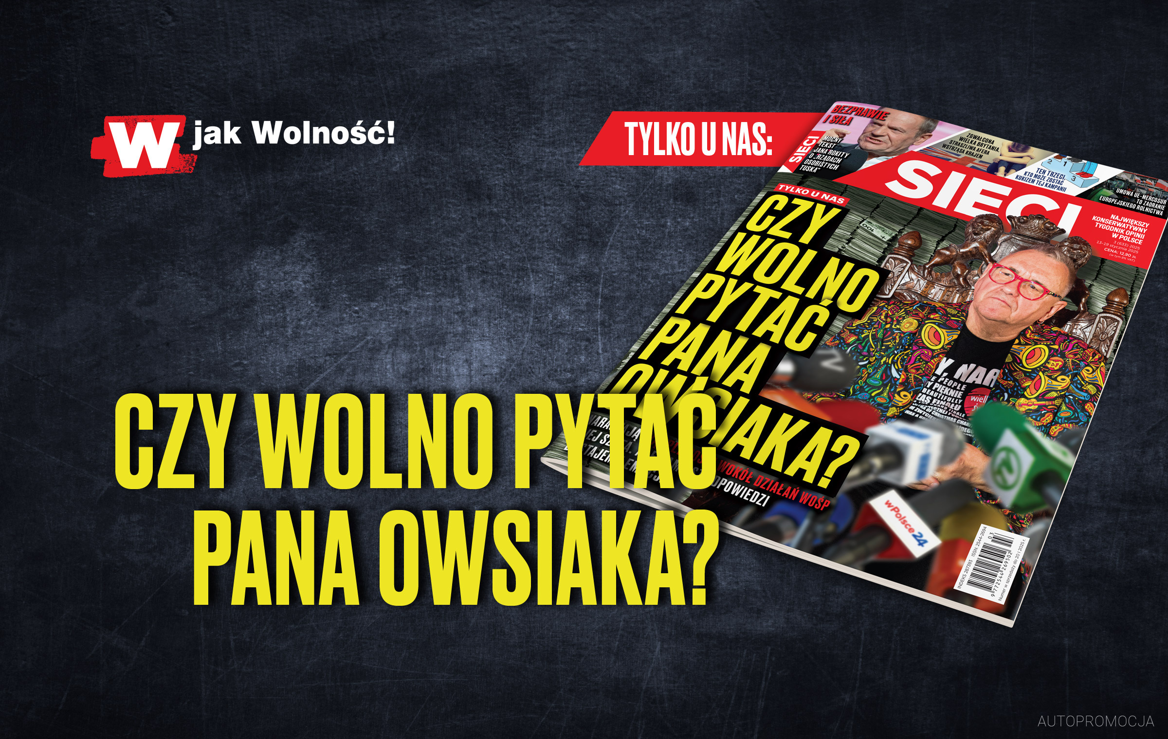В еженедельнике "Сиечи": Можно ли спрашивать господина Овсиака?