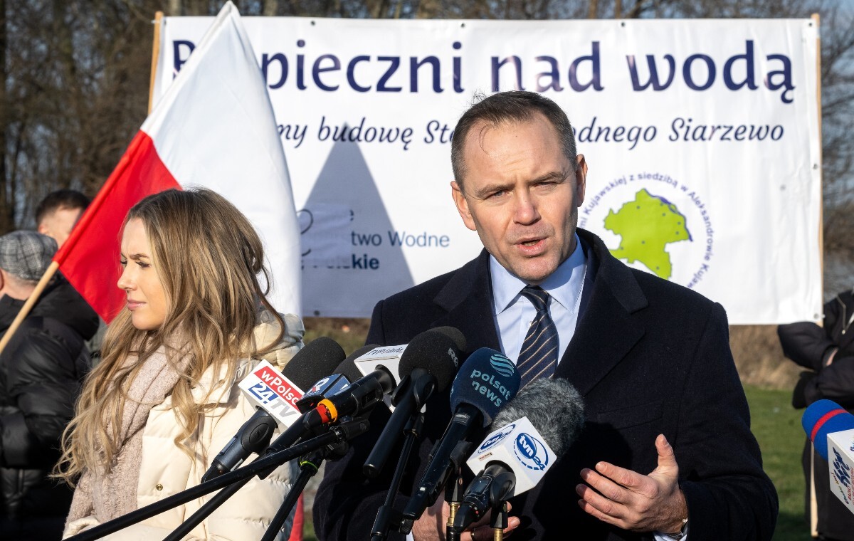 Karol Nawrocki: Jestem zwolennikiem tamy w Siarzewie