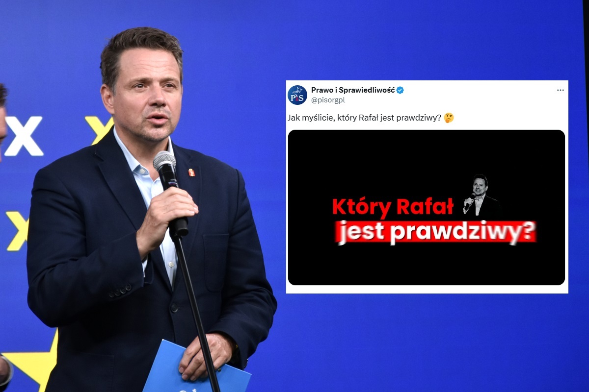 "Który Rafał jest prawdziwy?". Nowy materiał PiS