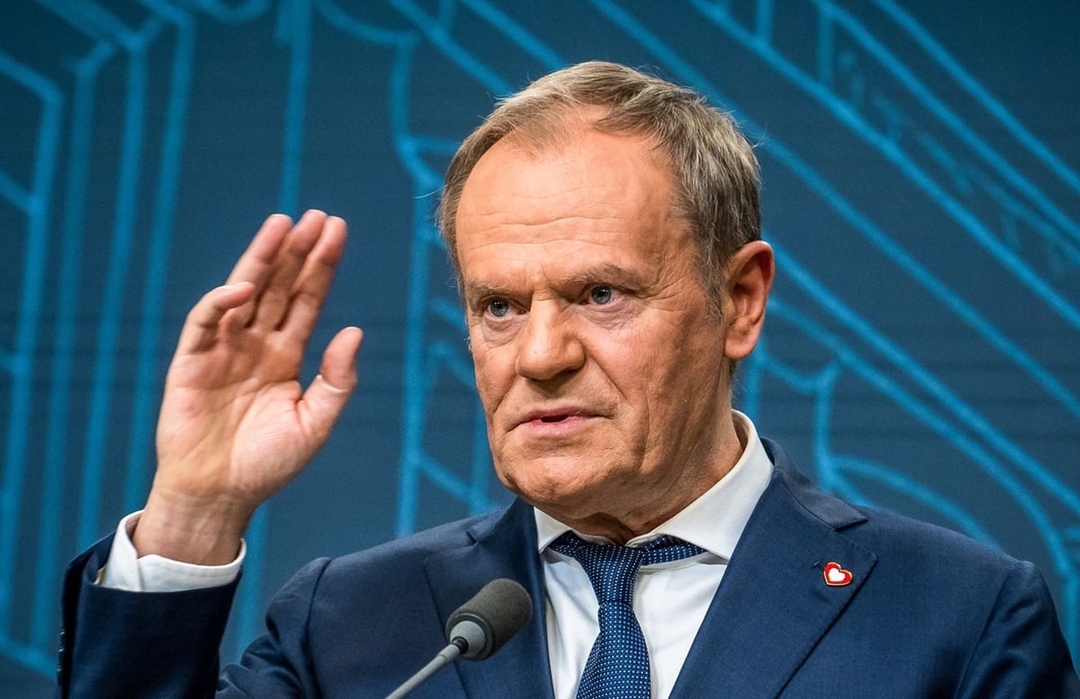 Tusk próbował straszyć polityków PiS recytacją "Lokomotywy"