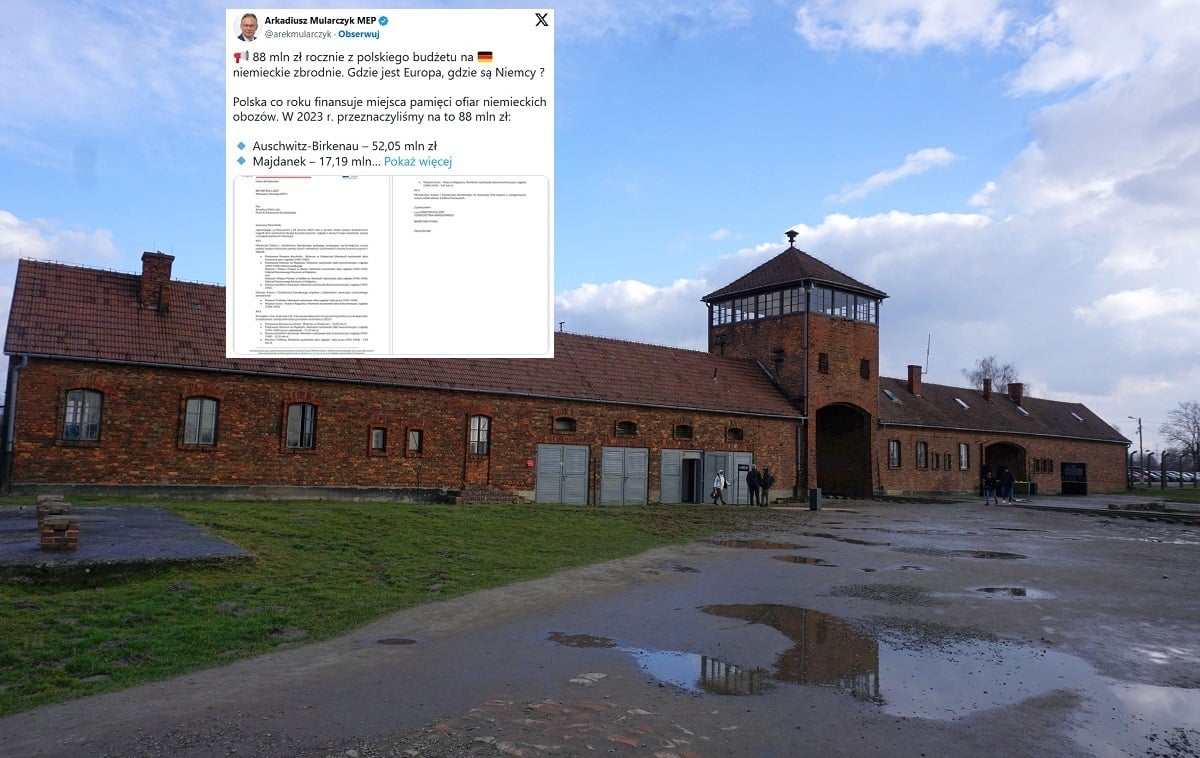 Niemcy nie płacą za utrzymanie Auschwitz! Mularczyk ujawnia