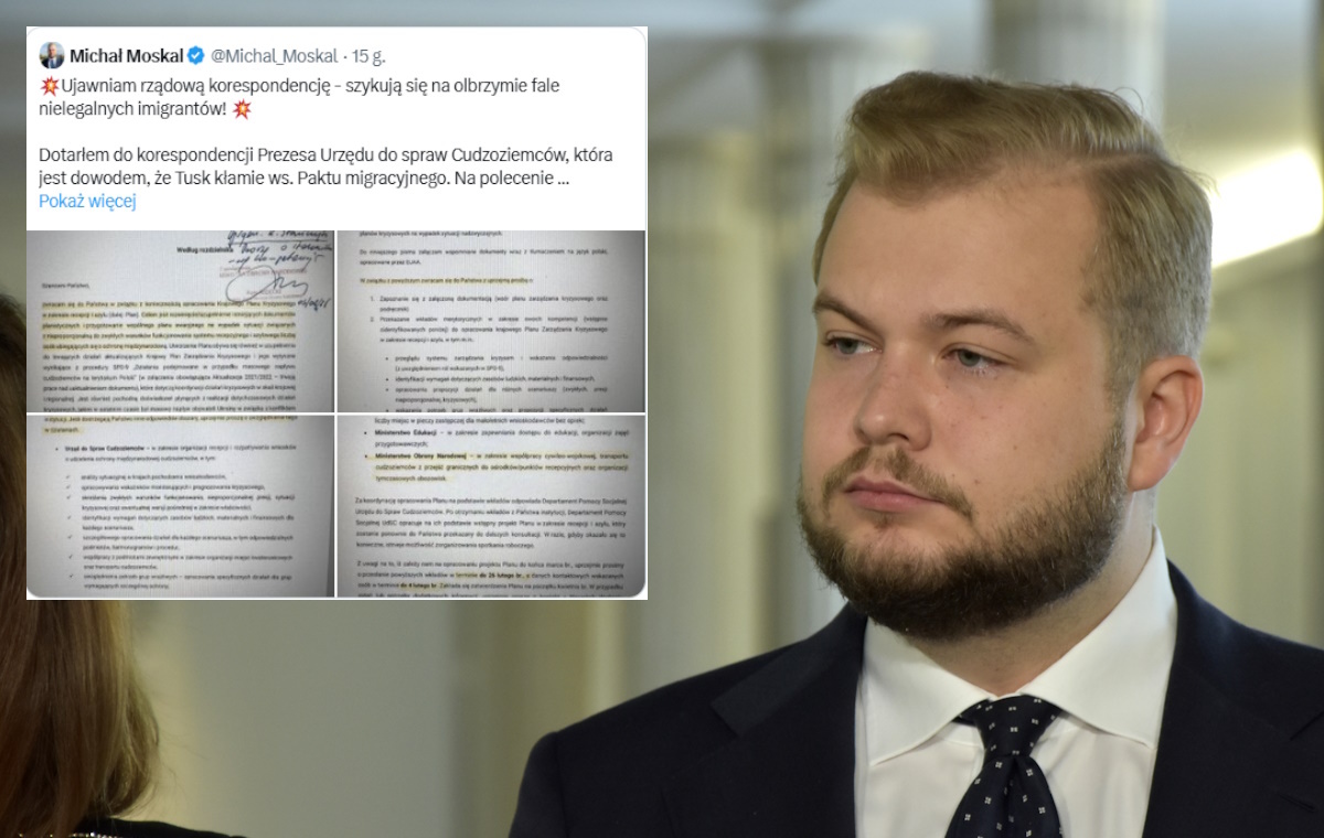 Москаль рассказал о документах по приему мигрантов