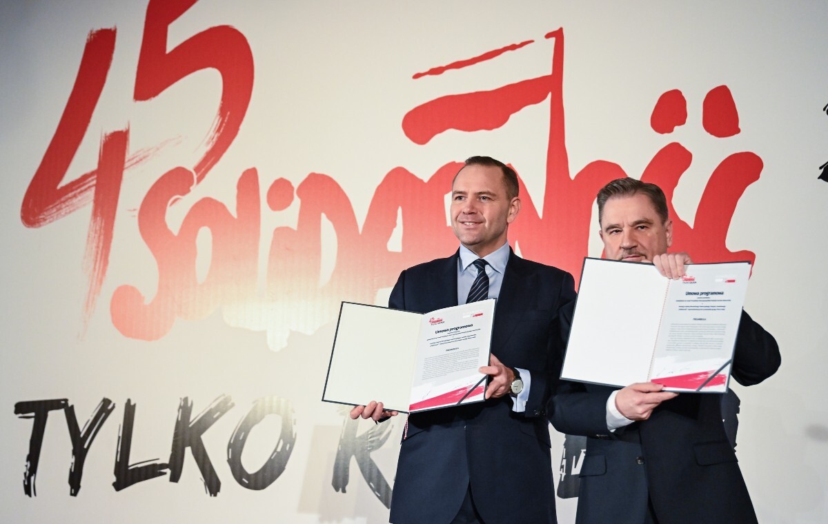 "Solidarność" poparła Nawrockiego! Zawarto umowę programową