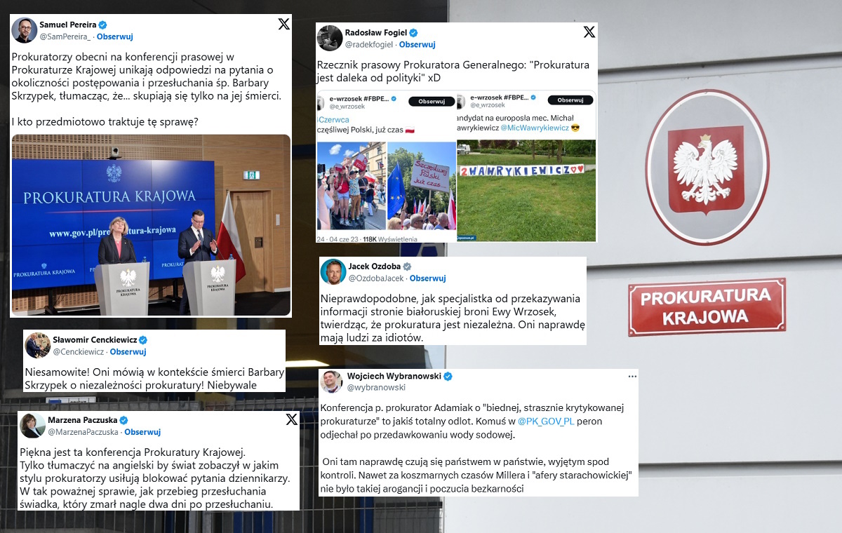 Blamaż. Prokuratorzy uciekają przed pytaniami wPolsce24