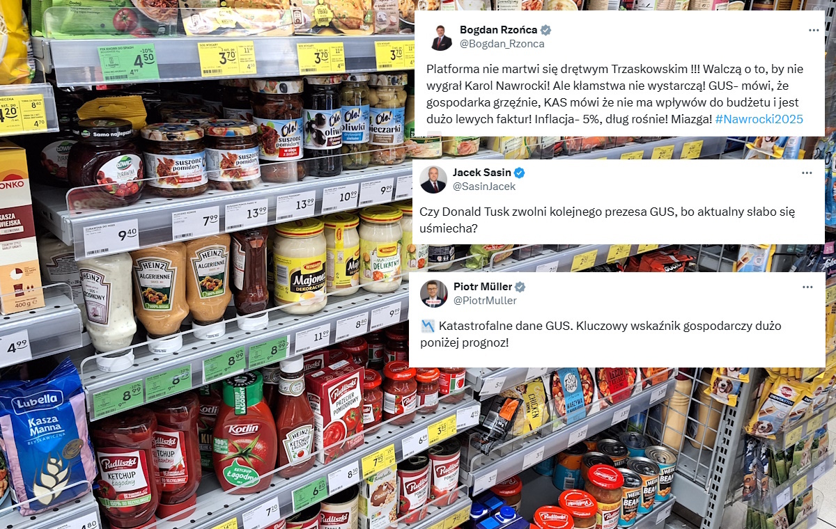 Katastrofalne dane GUS o gospodarce. "Zwolni prezesa?"