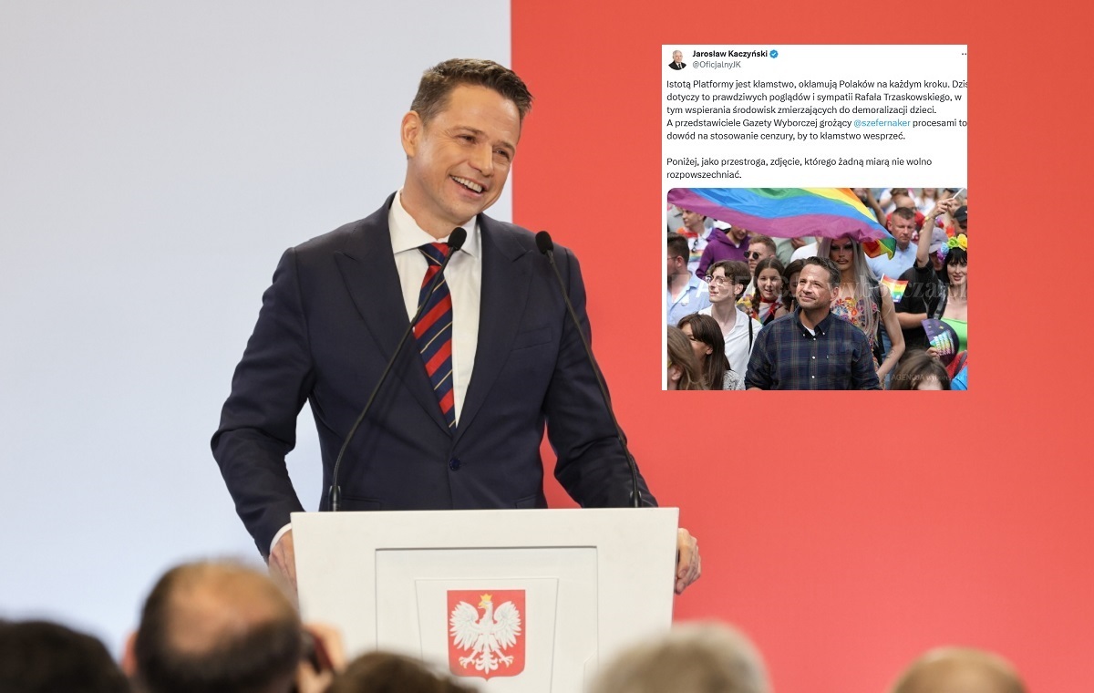 Президент ПиС против цензуры! Он показал фото с Тшасковским
