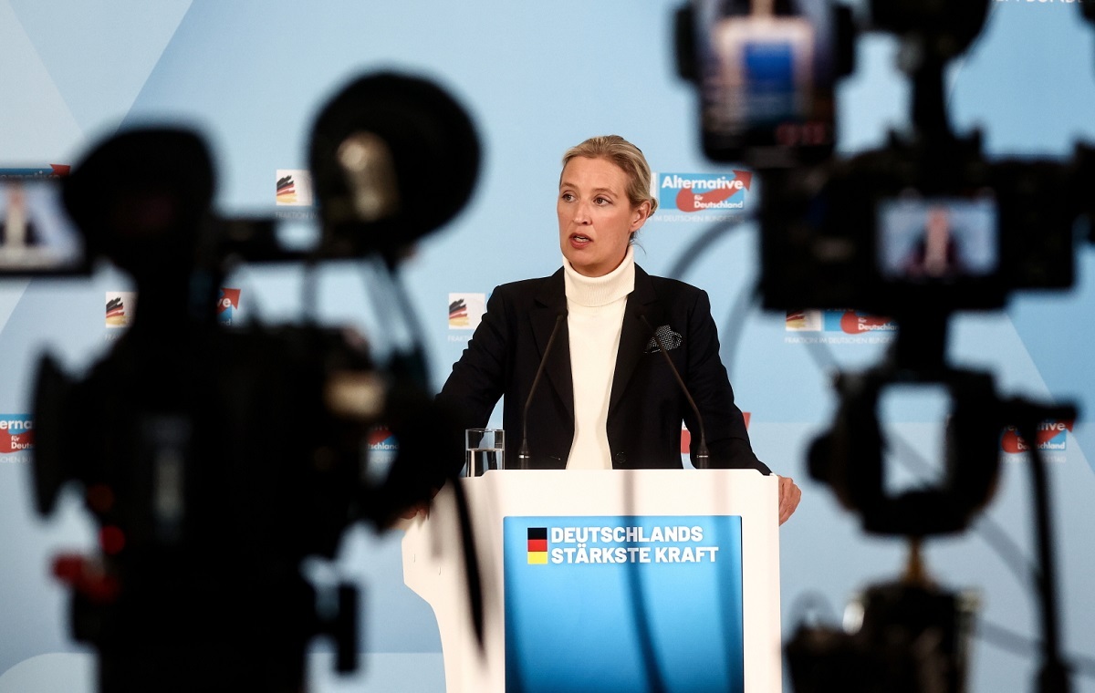 AfD po raz pierwszy wyprzedziła w sondażu chadecję