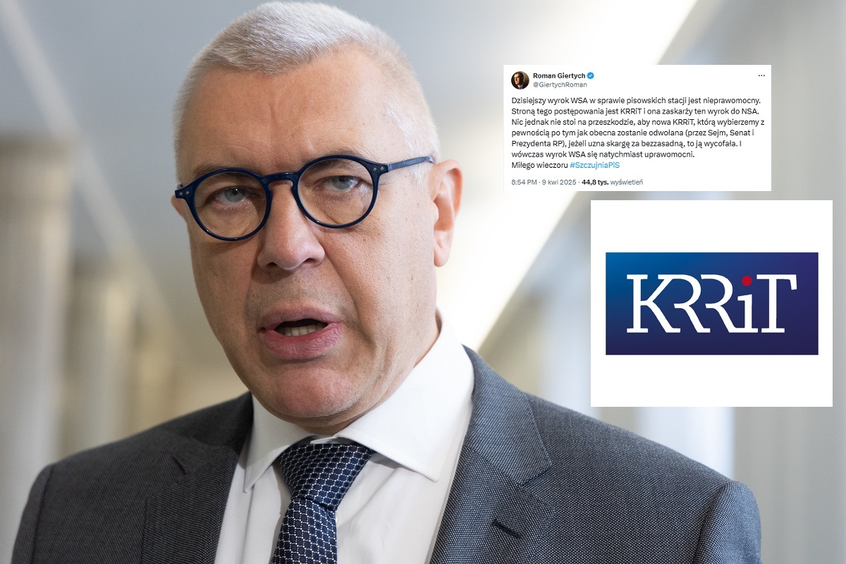 Giertych has a "plan". He dreams of a "new KRRiT" and withdrawing the complaint