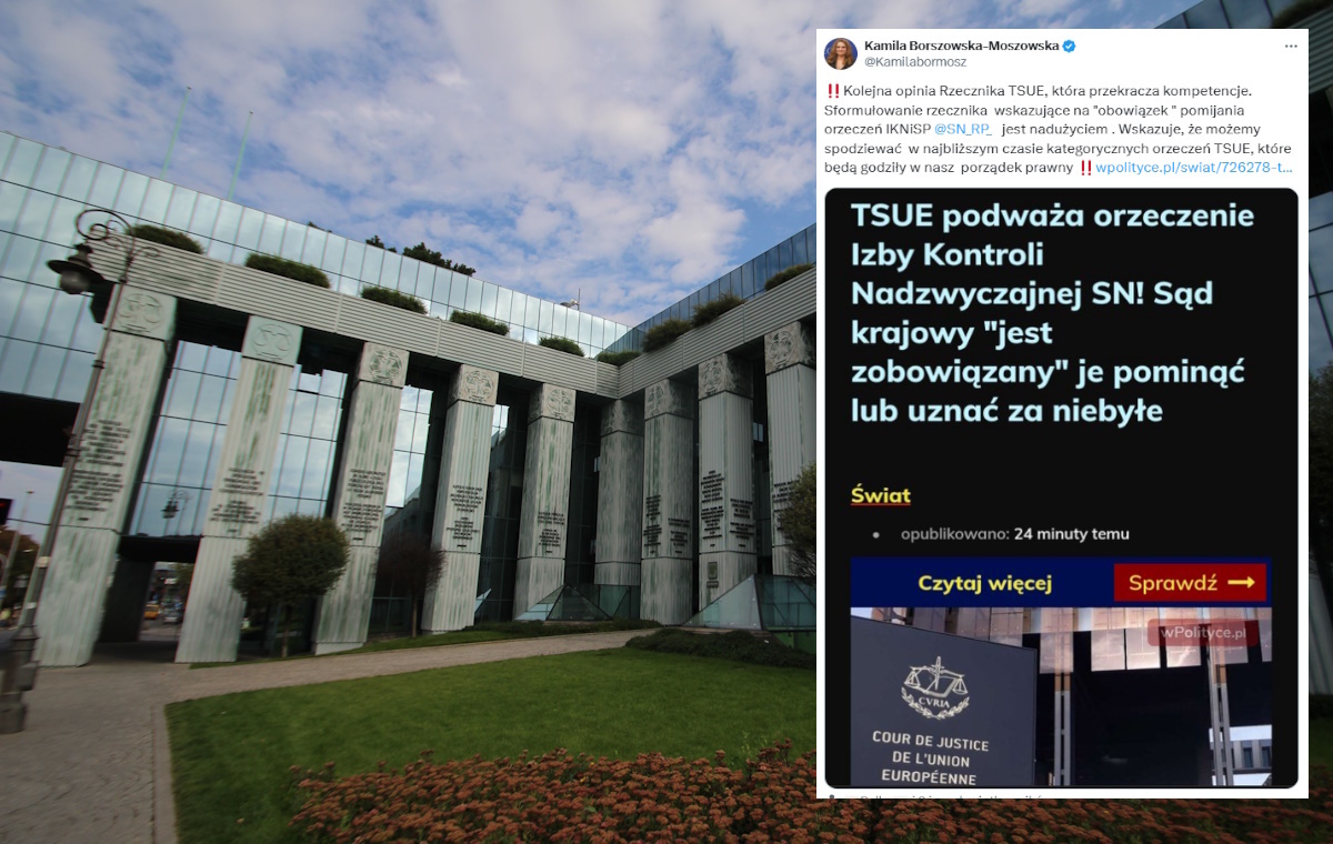Fala komentarzy po ataku rzecznika TSUE na SN. "Nadużycie"