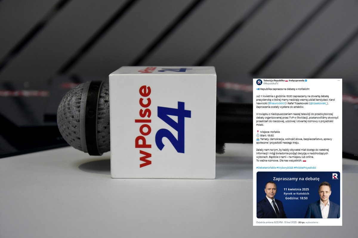 Dziś debata Republiki i wPolsce24! 18:50 w Końskich