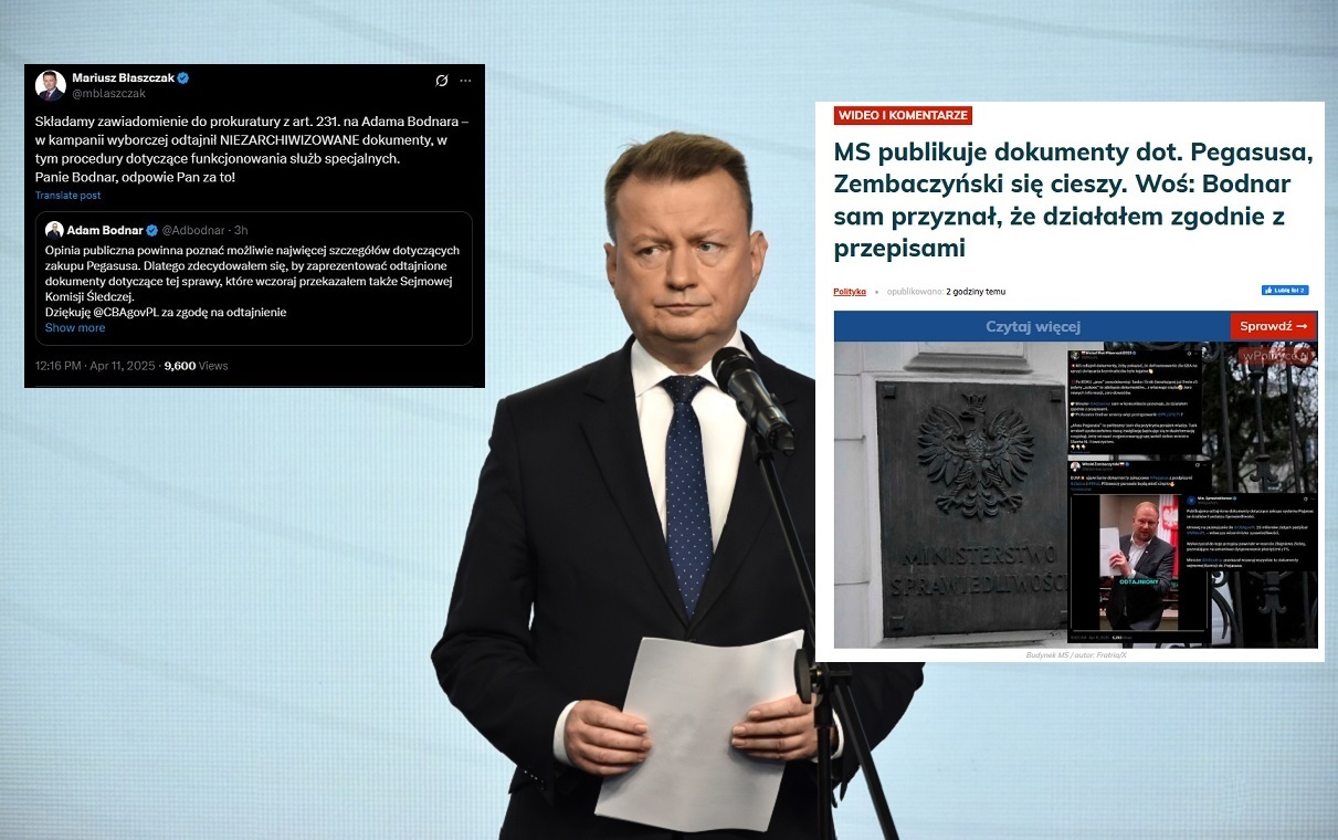 Боднар рассекретил документы. Блащак уведомляет прокуратуру