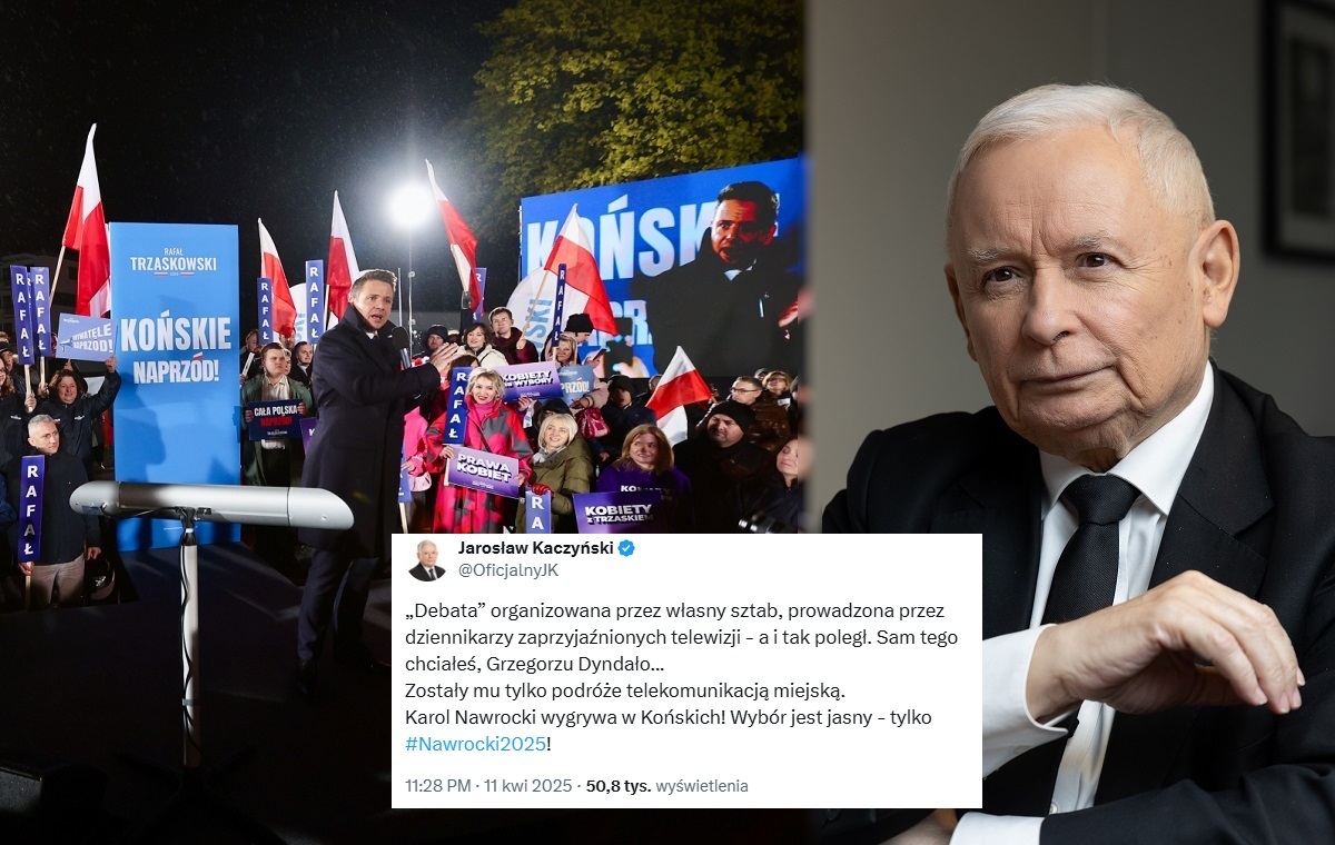 Prezes PiS o "telekomunikacji miejskiej" Trzaskowskiego!