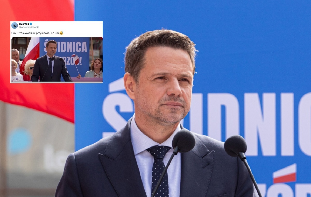 Jak nie idzie, to nie idzie! Wpadka Gospodarza na wiecu