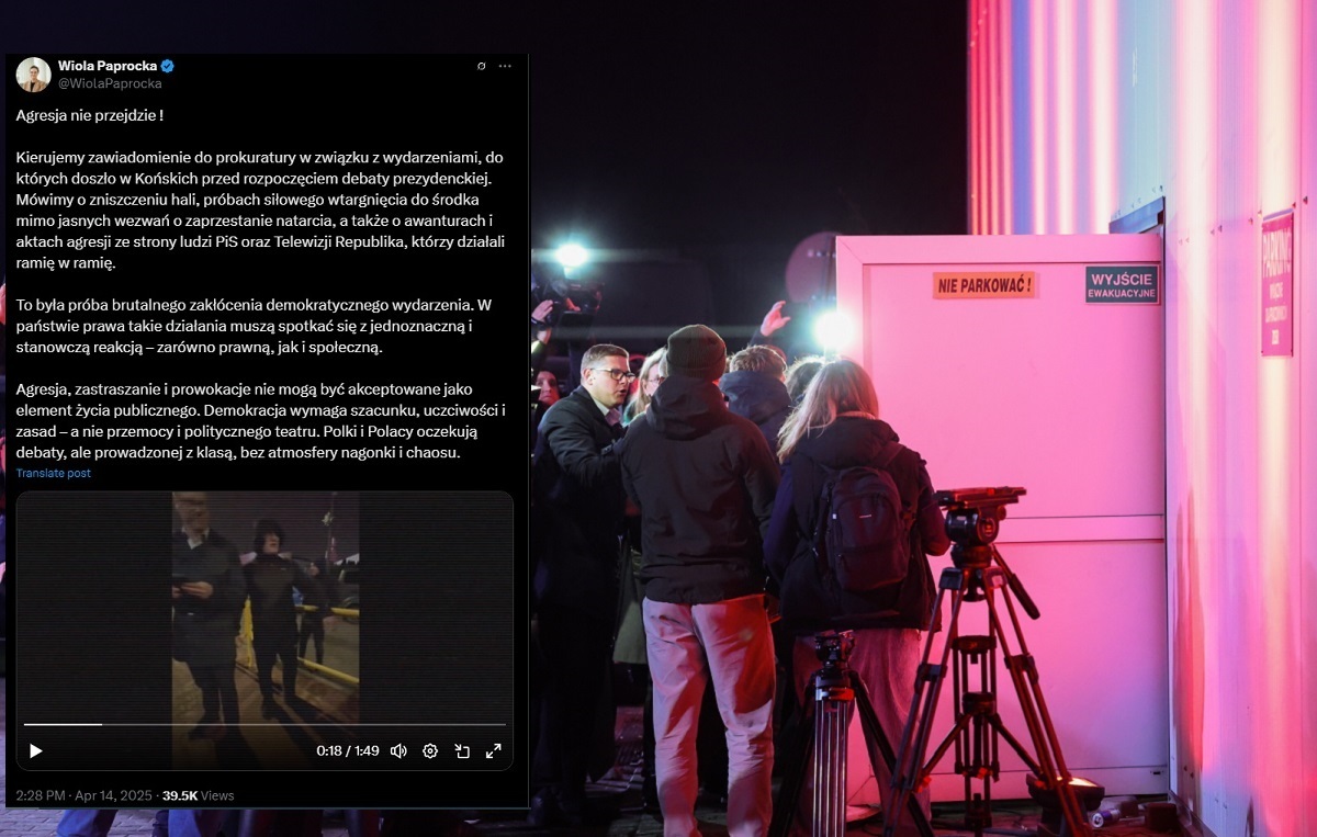 Папроцка угрожает журналистам? Он подает ходатайство в прокуратуру