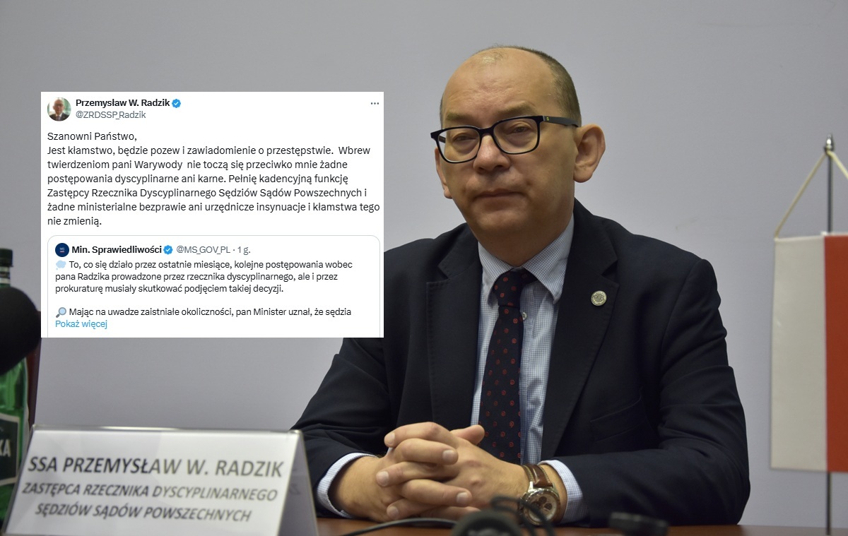 Bodnarowcy atakują sędziego Radzika."Kłamstwo. Będzie pozew"