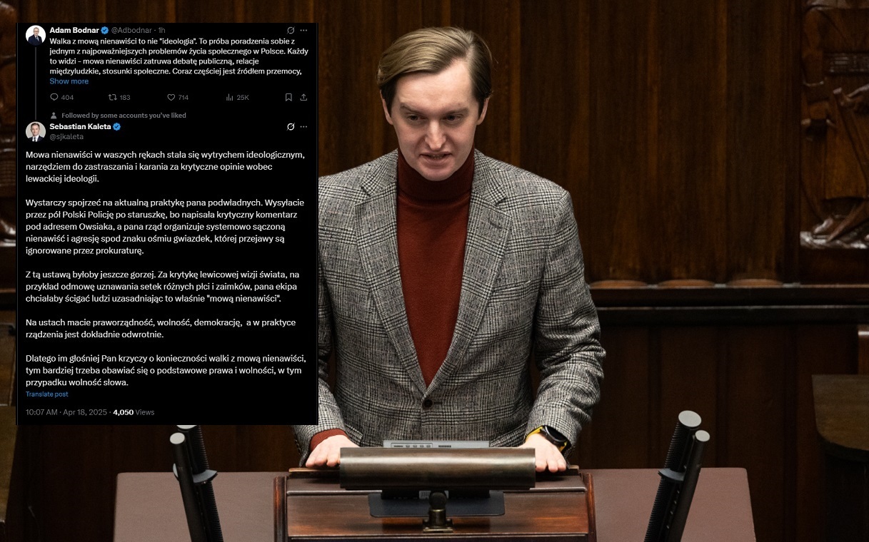 Боднар защищает закон о «разжигании ненависти». Калета забивает гол!