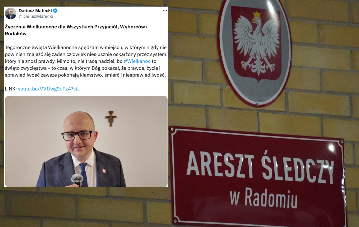 Matecki: Remember Tusk&#39;s political prisoners during the holidays