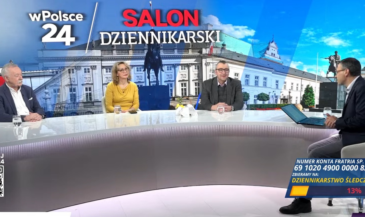 Publicyści w "Salonie Dziennikarskim": Urealnienie sondaży