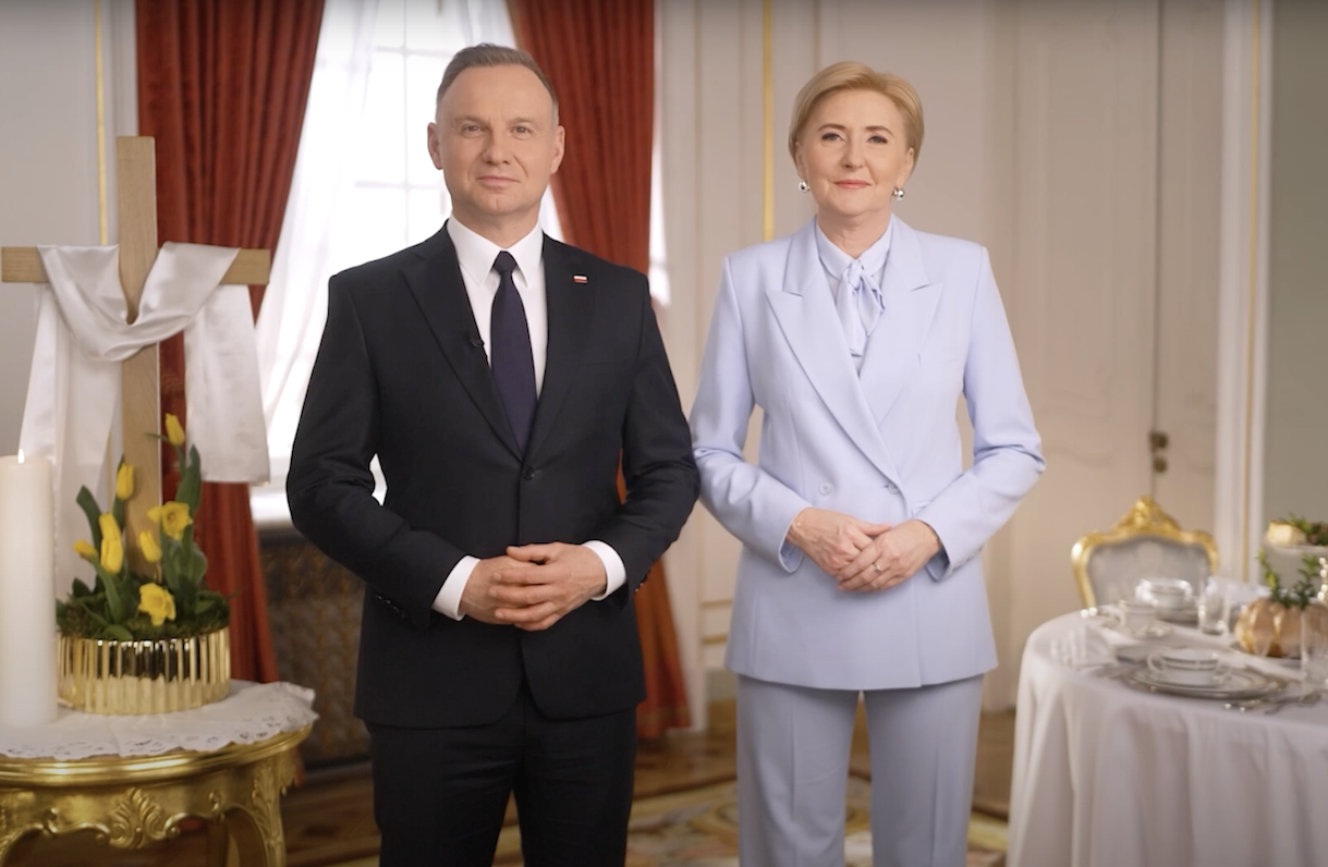Świąteczne życzenia od Pary prezydenckiej. WIDEO