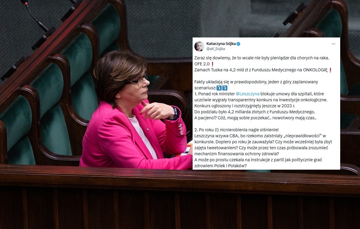 Oburzające? Co się stało z miliardami odebranymi onkologii?