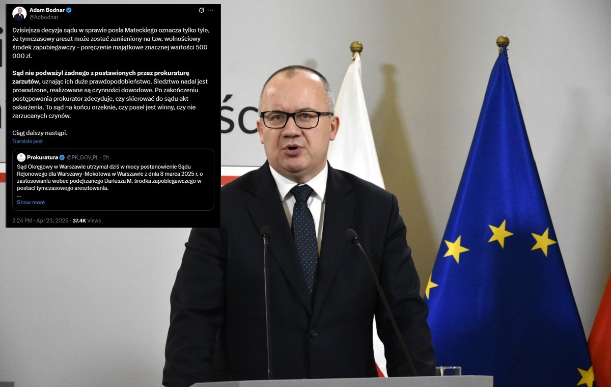A good face for a bad game? Bodnar on Matecki&#39;s case