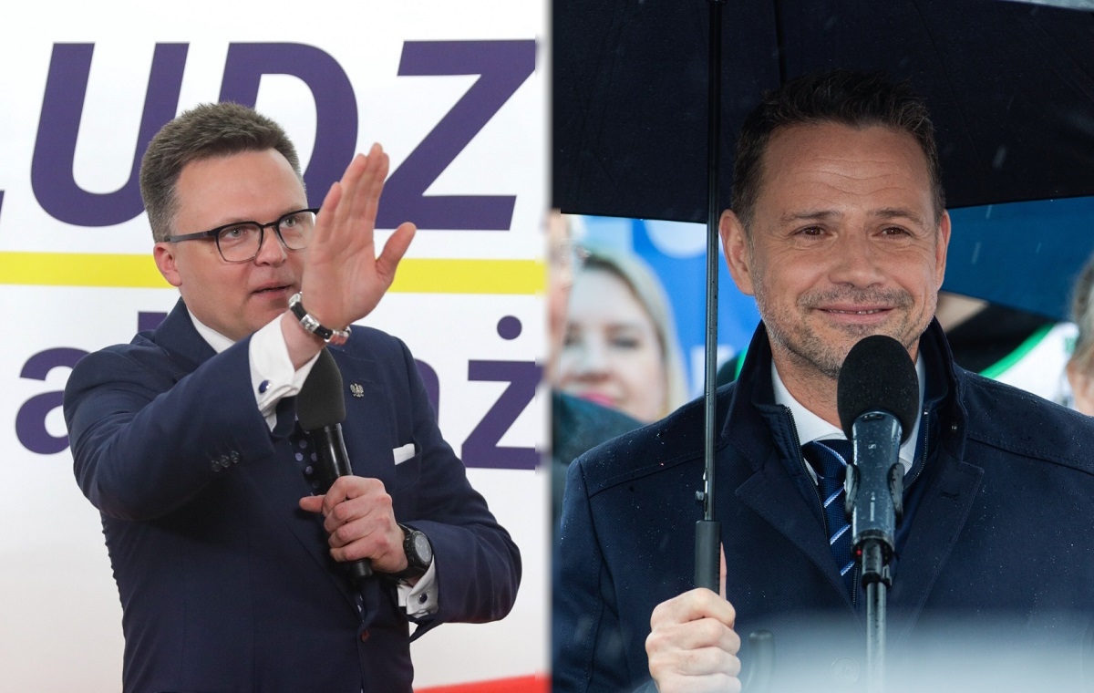 Hołownia wanted a duel. Trzaskowski already refused!