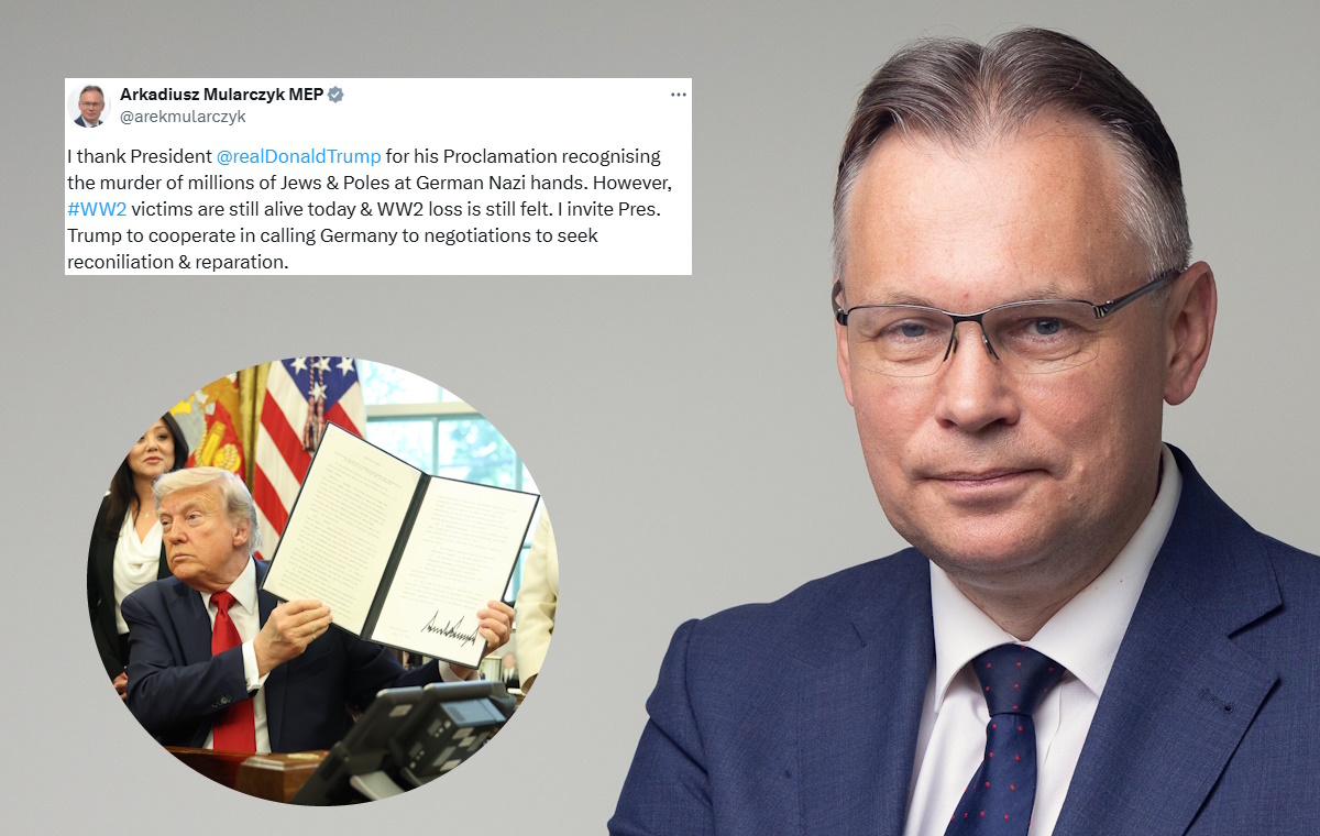 Mularczyk to Trump: I invitation  you to cooperate on reparations