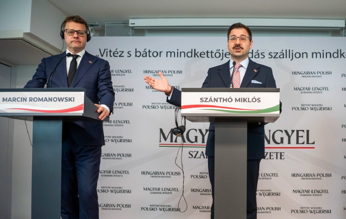 Romanowski head of the Polish-Hungarian Freedom Institute!
