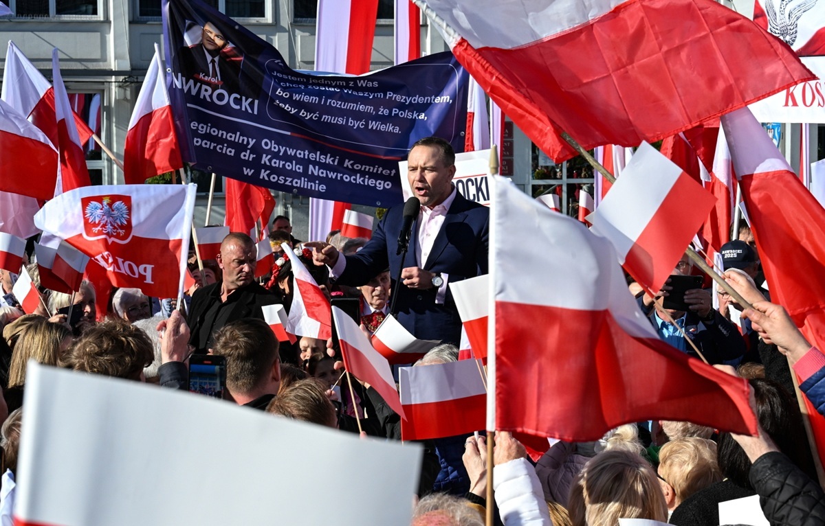 Nawrocki: "We will not let  the Poland we love to be taken distant  from us"