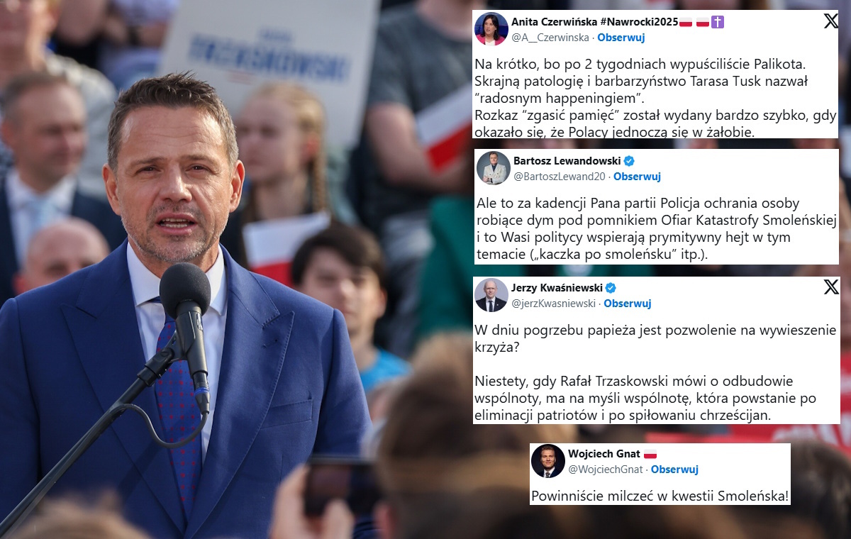 Какой поворот! Тшасковский ссылается на Папу и Смоленск