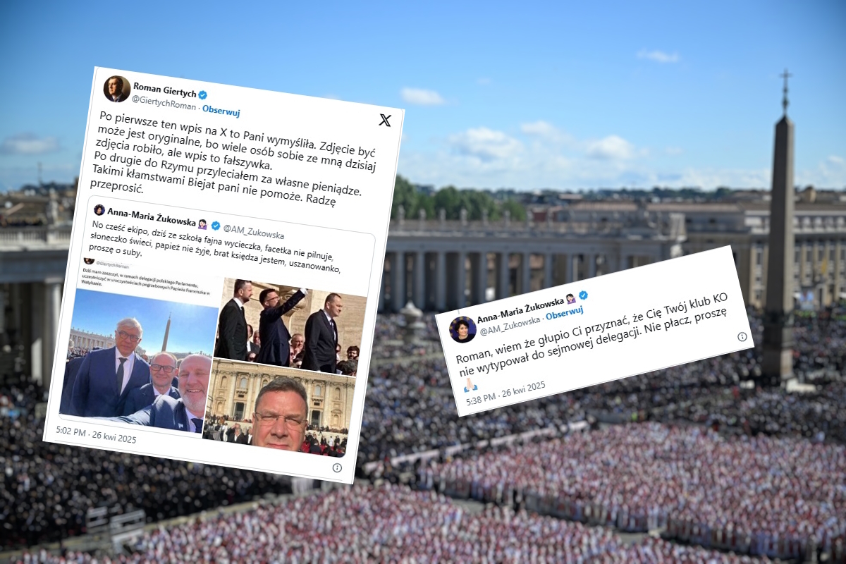 Фотографии из Ватикана. Гертыч поспорил с Жуковской!