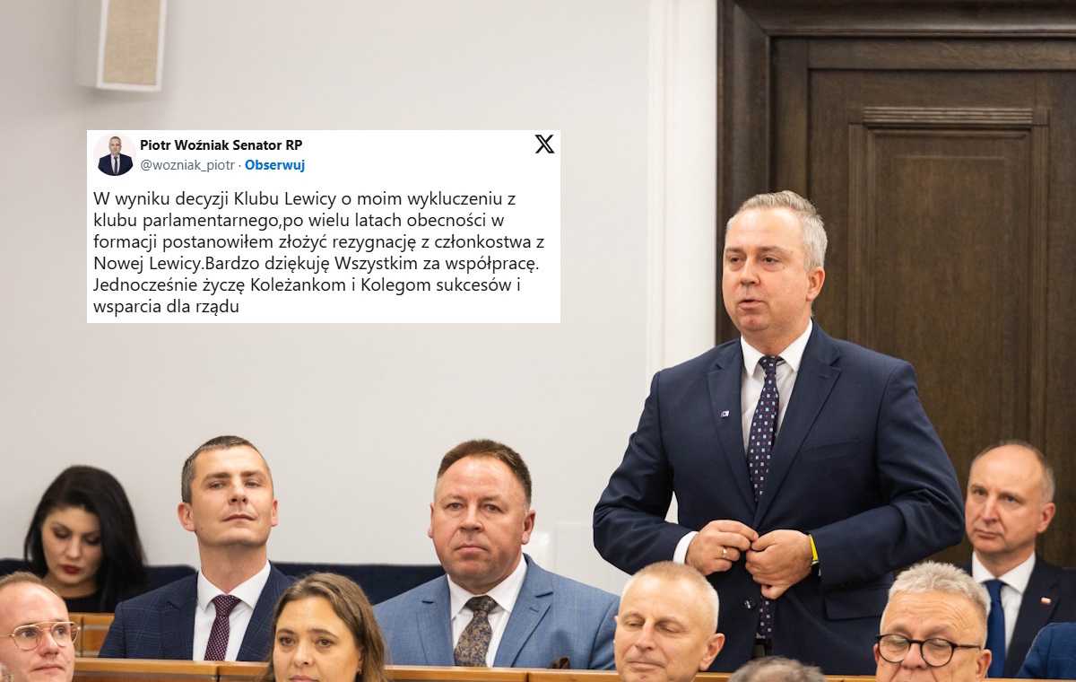 Senator Piotr Woźniak is leaving the Left. Will he join PO?